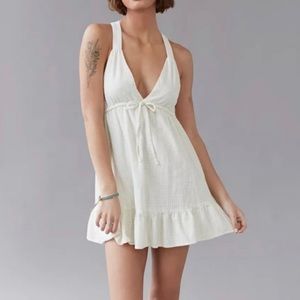 NEW UO Hansel Strappy-Back Mini Dress